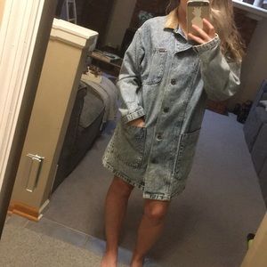 Lee jean jacket trench RARE